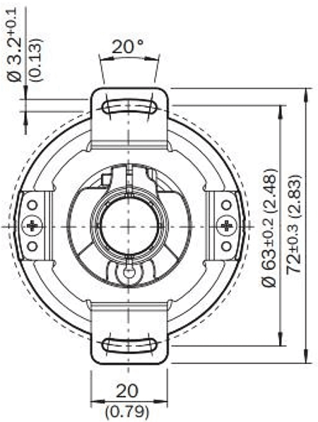 Инкрементальный энкодер DFS60